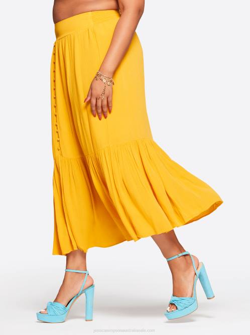 Jessica SimpsonKelsie Skirt in Golden Rod H426349