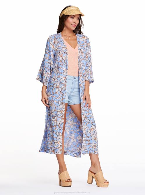 Jessica SimpsonBlakely Duster in Amazon Floral H426605