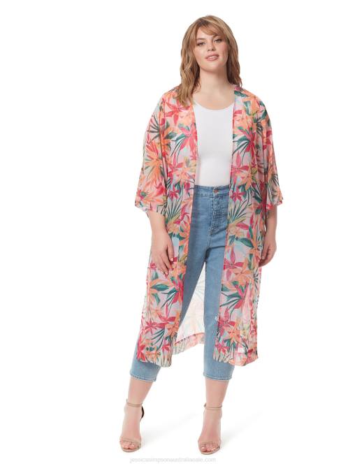 Jessica SimpsonBlakely Duster in Floral Canopy H426608