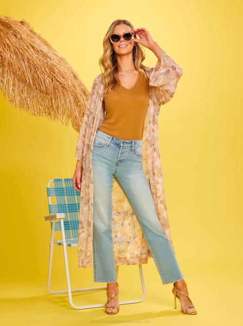 Jessica SimpsonBlakely Duster in Wild Paisley H426607