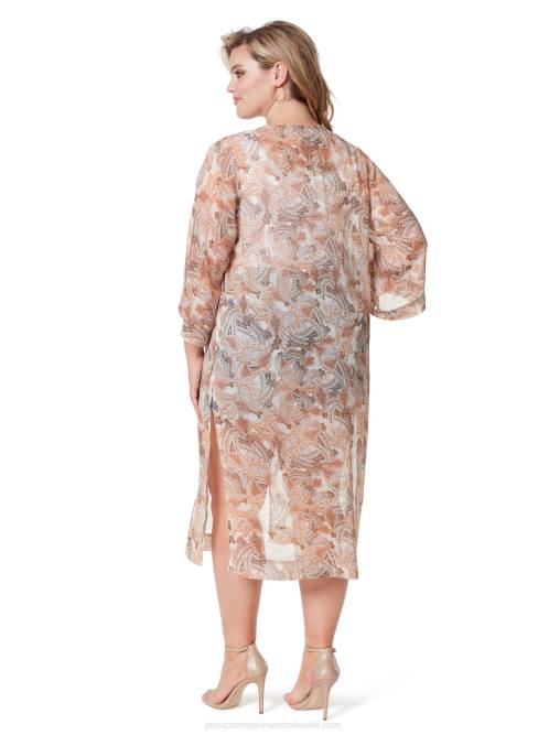 Jessica SimpsonBlakely Duster in Wild Paisley H426607