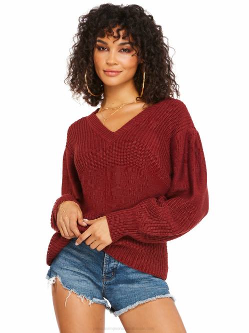 Jessica SimpsonElmira Sweater in Russet Brown H426589