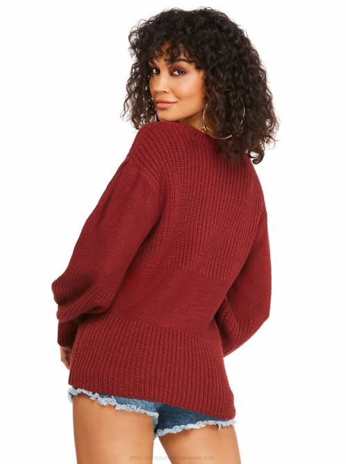 Jessica SimpsonElmira Sweater in Russet Brown H426589
