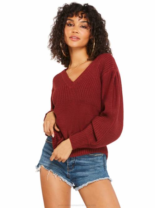 Jessica SimpsonElmira Sweater in Russet Brown H426589