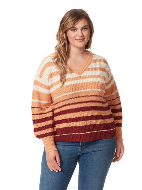 Jessica SimpsonElmira Sweater in Sandstone Stripe H426588