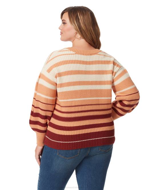 Jessica SimpsonElmira Sweater in Sandstone Stripe H426588