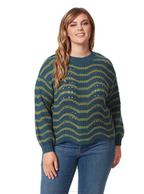 Jessica SimpsonFayette Sweater in Stargazer Stipe H426583