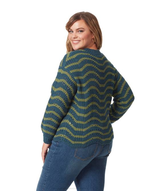 Jessica SimpsonFayette Sweater in Stargazer Stipe H426583
