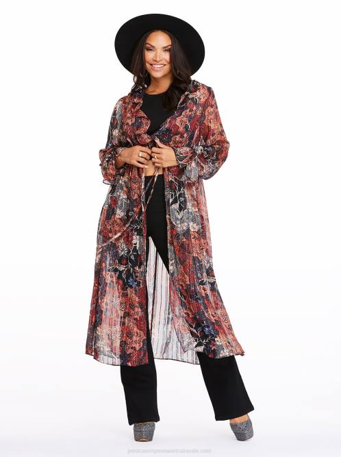 Jessica SimpsonGaia Duster in Autumn Memories H426615