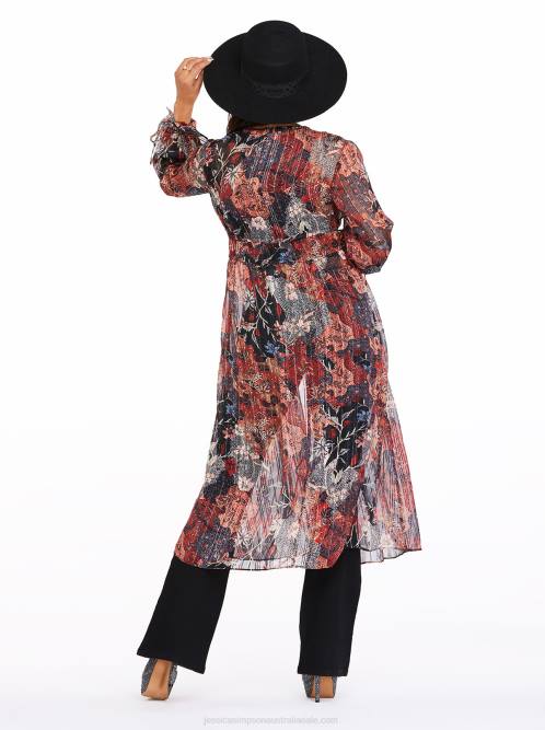 Jessica SimpsonGaia Duster in Autumn Memories H426615