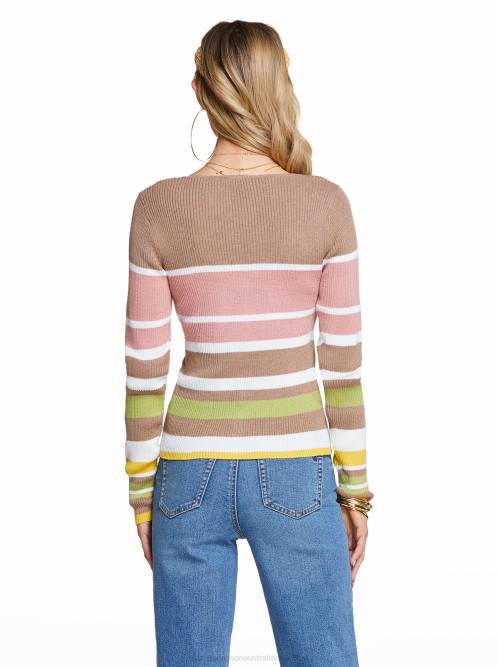 Jessica SimpsonHollie Sweater in Canterelle Stripe H426602