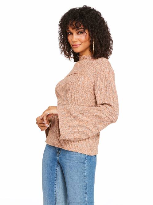 Jessica SimpsonKaida Sweater in Mocha Mousse H426570
