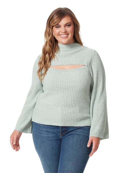 Jessica SimpsonKaida Sweater in Vineyard Green H426576