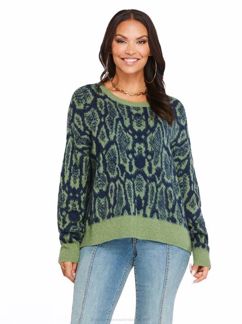 Jessica SimpsonKenna Sweater in Geo Snake H426578