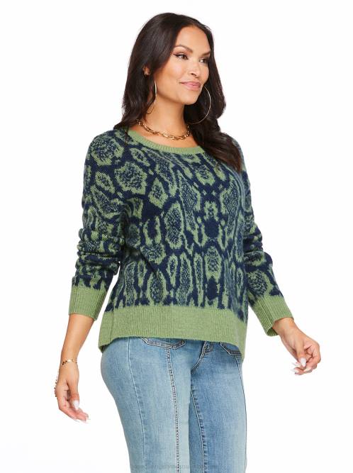 Jessica SimpsonKenna Sweater in Geo Snake H426578