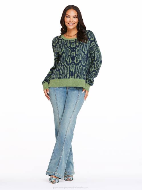 Jessica SimpsonKenna Sweater in Geo Snake H426578