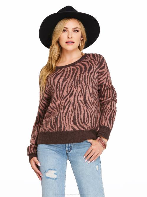 Jessica SimpsonKenna Sweater in Tinted Zebra H426568