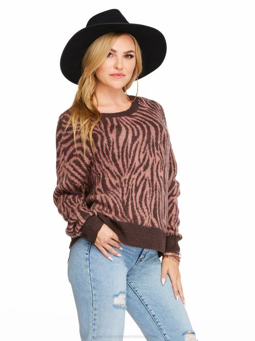 Jessica SimpsonKenna Sweater in Tinted Zebra H426568
