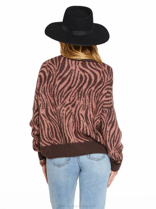 Jessica SimpsonKenna Sweater in Tinted Zebra H426568
