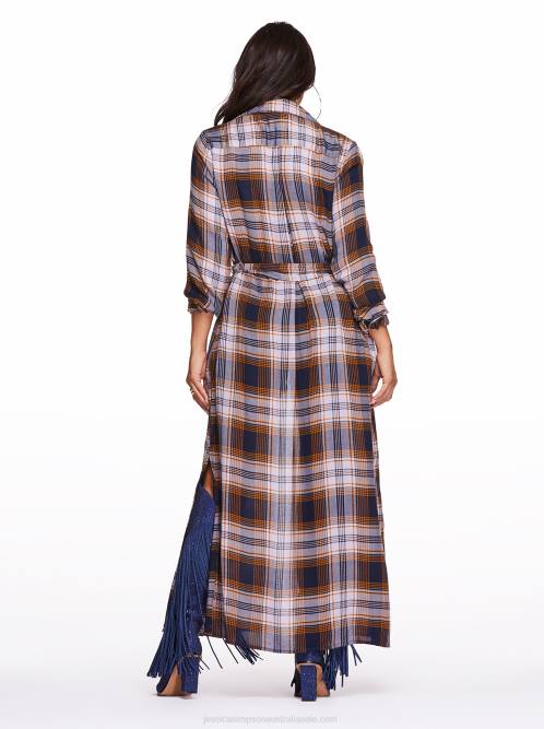 Jessica SimpsonLaurel Duster in Festive Plaid H426611