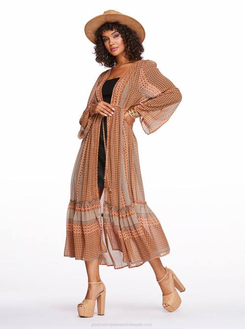 Jessica SimpsonMarilyn Duster in Dew Stripe H426613