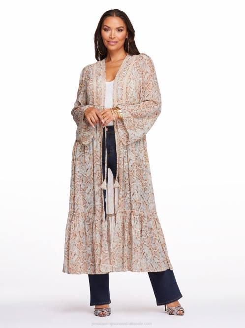 Jessica SimpsonMarilyn Duster in Shadow Snake H426612
