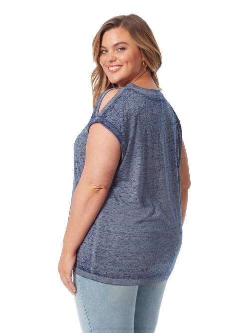 Jessica SimpsonAmory Tee in Dress Blues H426718