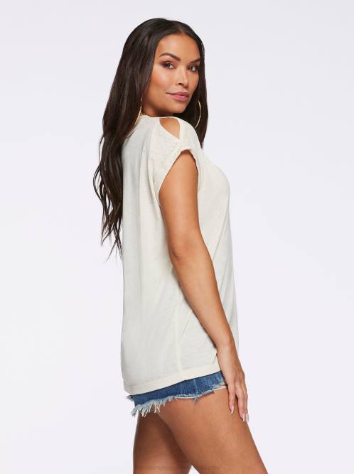 Jessica SimpsonAmory Tee in Parchment H426715