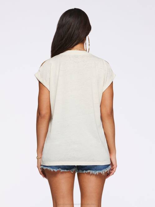Jessica SimpsonAmory Tee in Parchment H426715