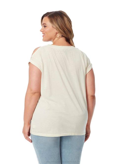 Jessica SimpsonAmory Tee in Parchment H426715