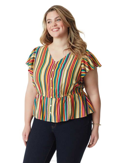 Jessica SimpsonCandice Shirt in Torrid Stripe H426677
