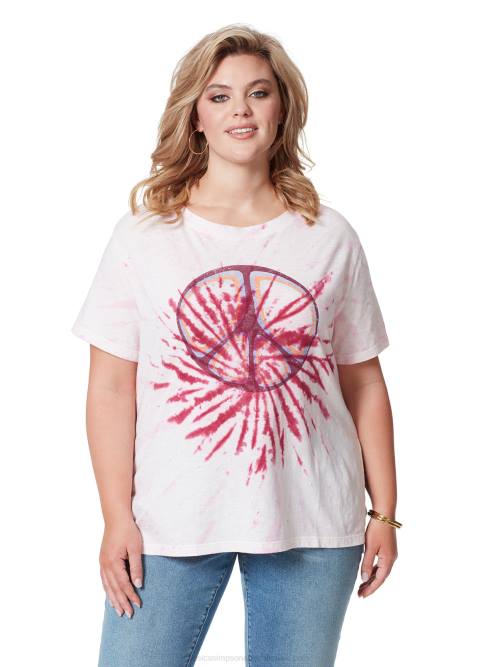 Jessica SimpsonChelsea Graphic Tee in Peace Sign H426794