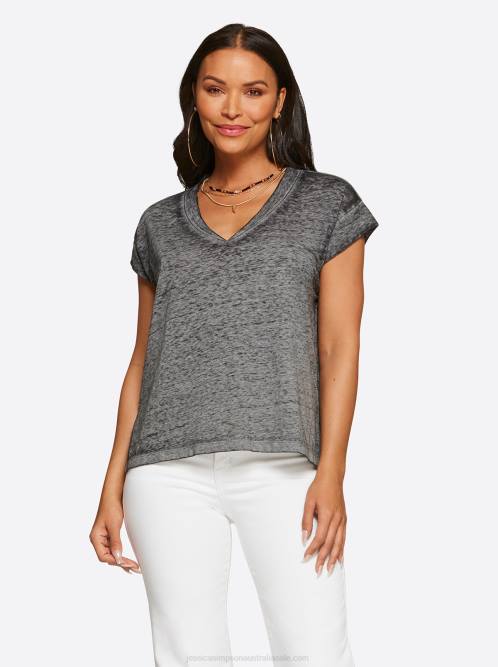 Jessica SimpsonJalin Tee in Black H426710