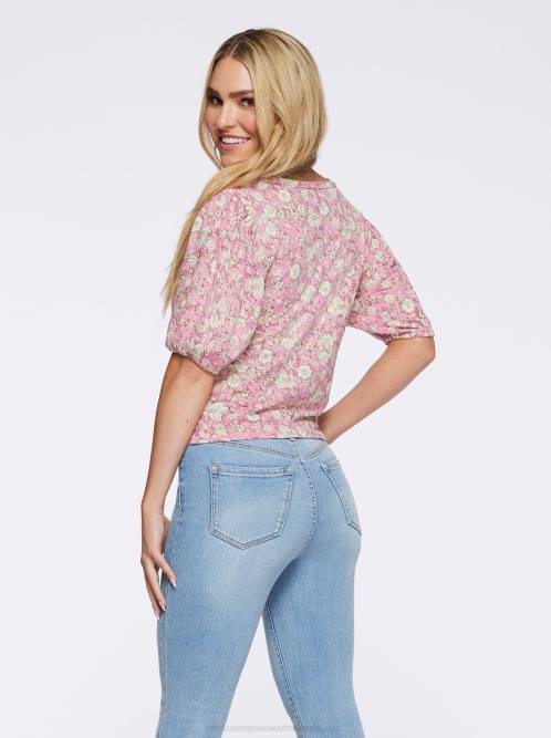 Jessica SimpsonMurphy Tee in Wild Roses Botanical Dots H426733