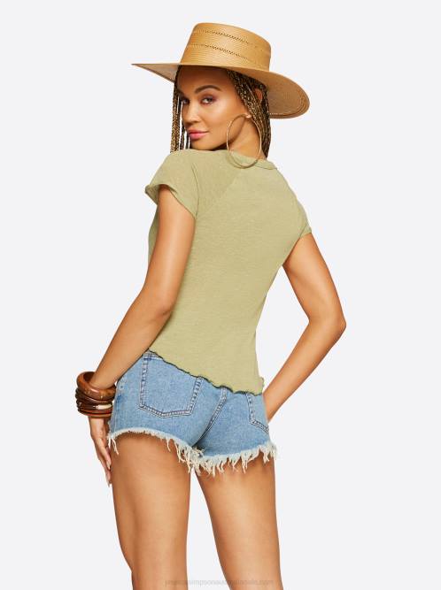 Jessica SimpsonRivers Baby Tee in Cedar H426678