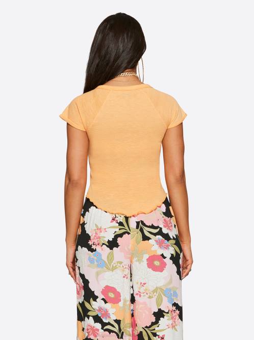 Jessica SimpsonRivers Baby Tee in Mock Orange H426702