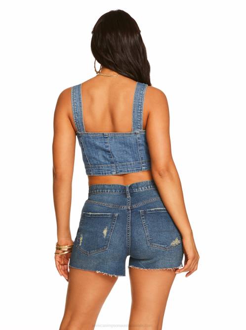 Jessica SimpsonClara Bustier Top in Overcast H426482