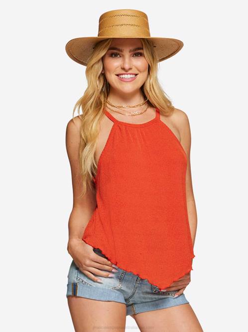 Jessica SimpsonCodie Tank in Paprika H426703
