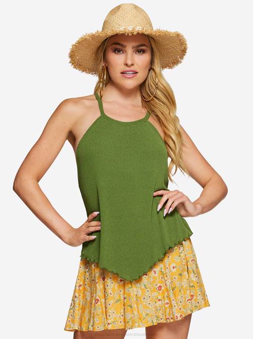 Jessica SimpsonCodie Tank in Vineyard Green H426708