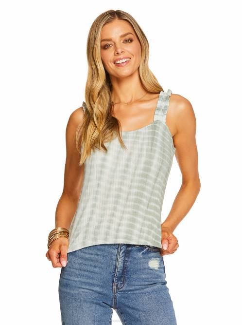 Jessica SimpsonDany Tank in Blue Surf Tie Dye H426787