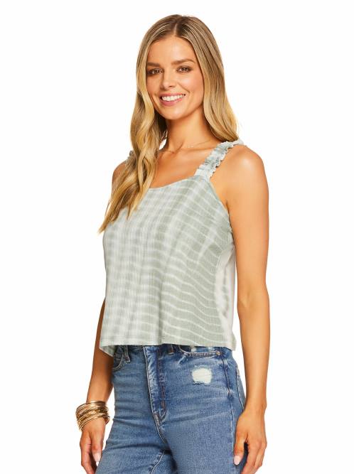 Jessica SimpsonDany Tank in Blue Surf Tie Dye H426787