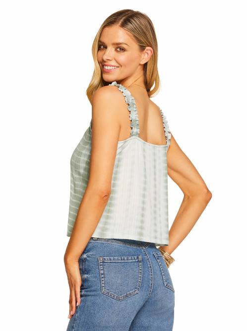 Jessica SimpsonDany Tank in Blue Surf Tie Dye H426787