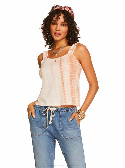 Jessica SimpsonDany Tank in Dusty Coral Tie Dye H426786