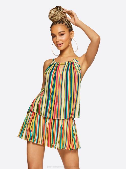 Jessica SimpsonDemi Tank in Torrid Stripe H426618