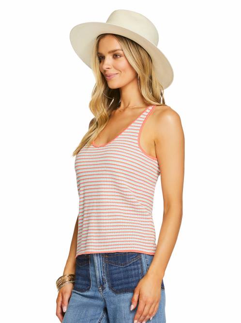 Jessica SimpsonEdith Tank in Blue Light Stripe H426784