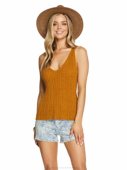 Jessica SimpsonEdith Tank in Cathay Spice H426783