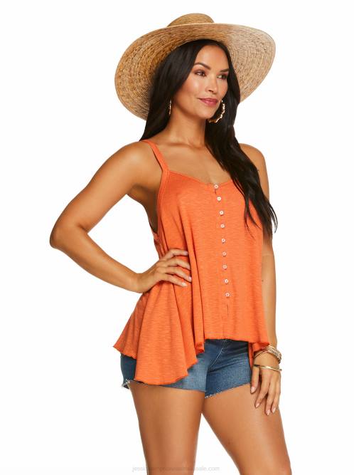 Jessica SimpsonGwen Tank in Orange Rust H426779