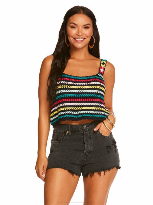 Jessica SimpsonKerian Tank in Black Iris H426778