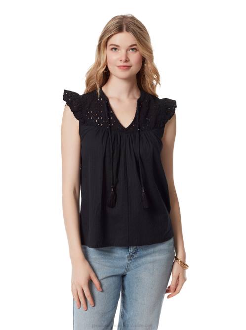 Jessica SimpsonAlisha Top in Black H4261141