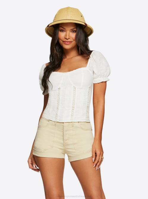 Jessica SimpsonAubrey Top in Gardenia H426684